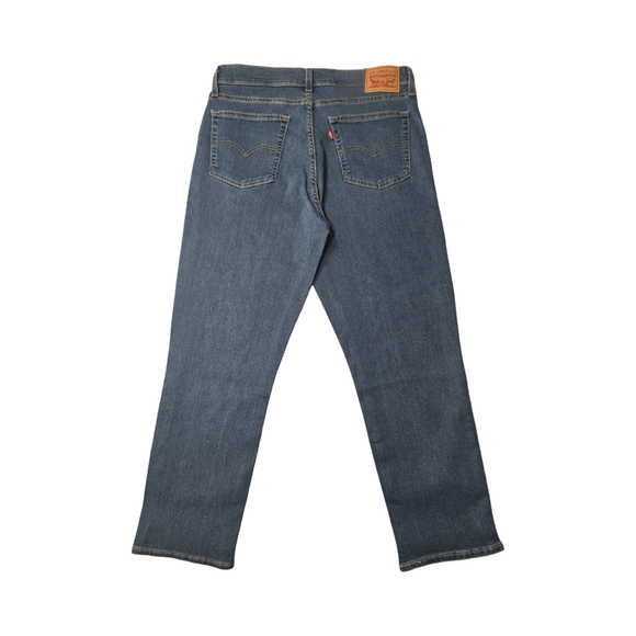 Levi's 724 Women's High Rise Straight Crop Jeans - Picture 3 of 9